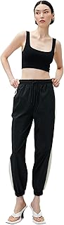 Jogger Paraşüt Pantolon Yanı Çizgili