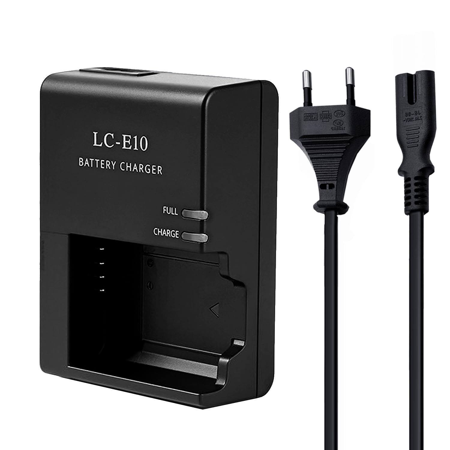 LC-E10 LC-E10C Caricabatterie per batteria per fotocamera Applies to LP-E10 batterie compatibile con Canon EOS Rebel T3 T5 T6 T7 T100 Kiss X50 X70 X80 X90 1100D 1200D 1300D 1500D 4000D fotoc