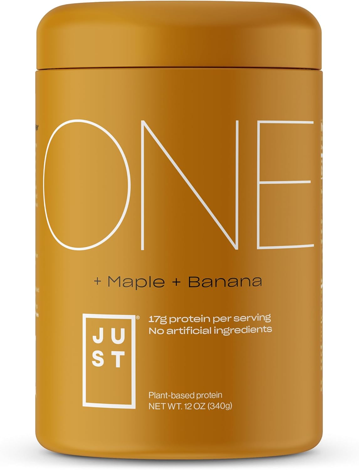 Just One, Plant Protein Powder, Maple Banana, 12 oz.