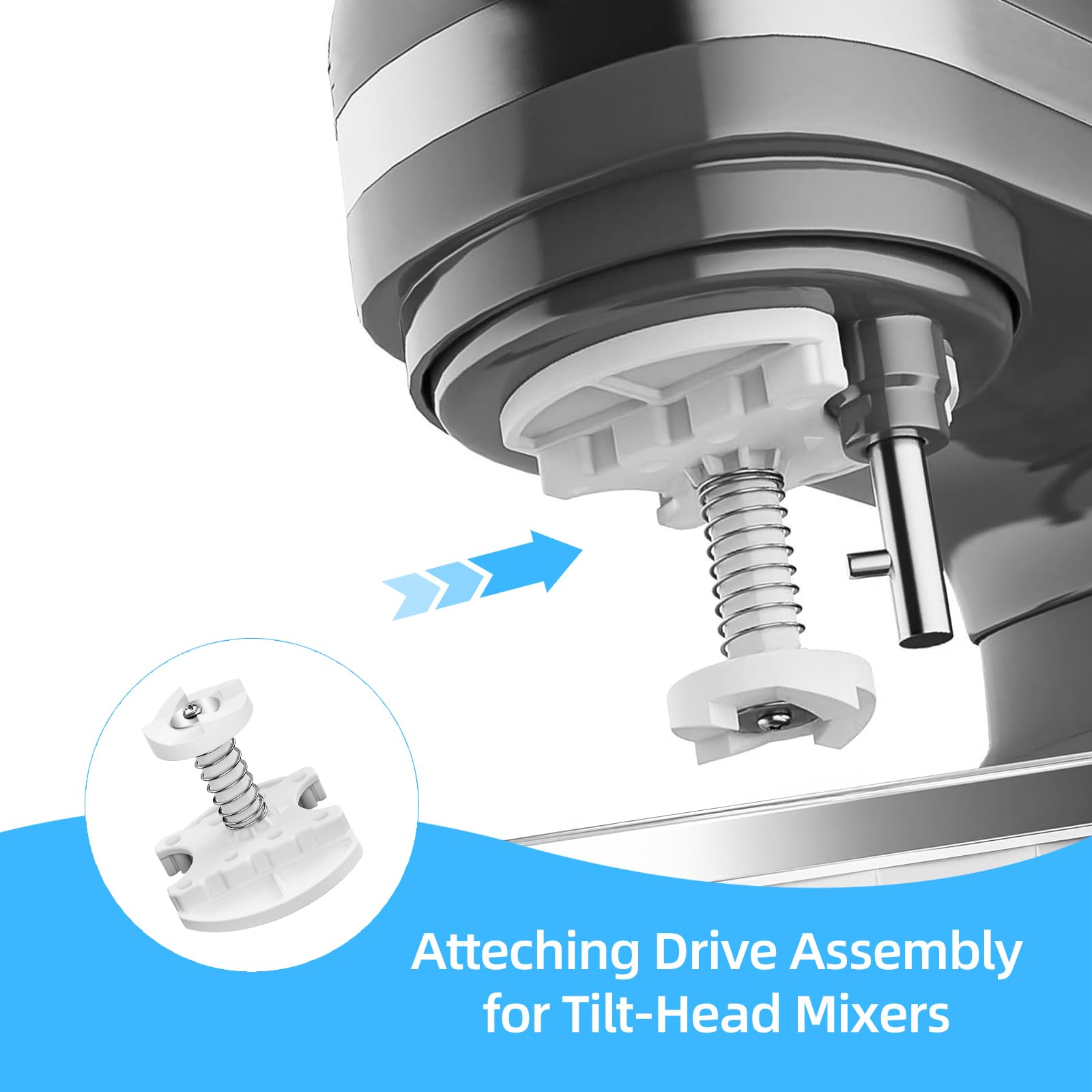 Piezas de repuesto para máquina de hielo KitchenAid Mixer Premium Unidad para máquina de hielo Accesorio