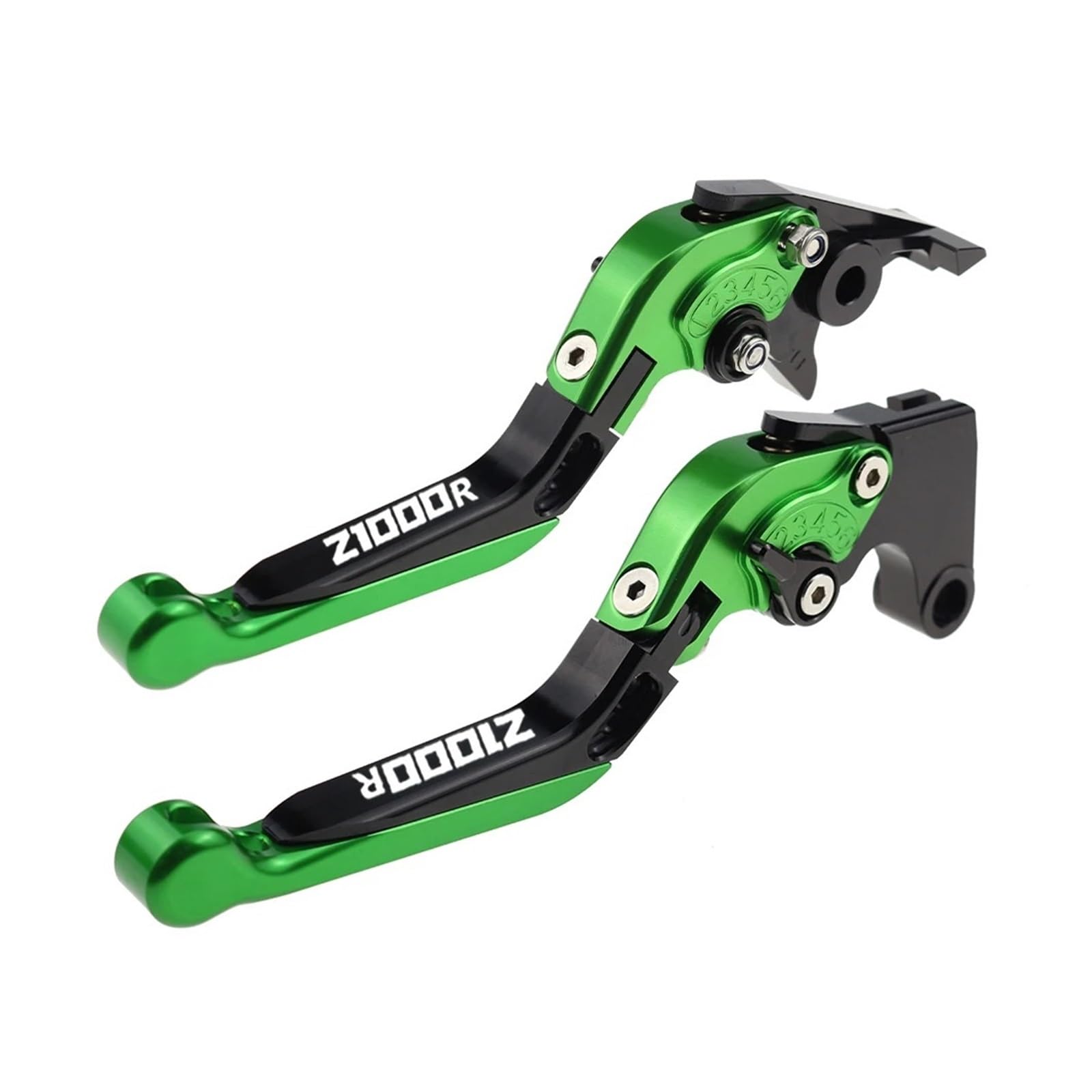 Yxbswbjd 24 Aluminum Alloy Folding Brake Lever For Z1000r Motorcycle Folding Extendable Brake Clutch Levers(24)