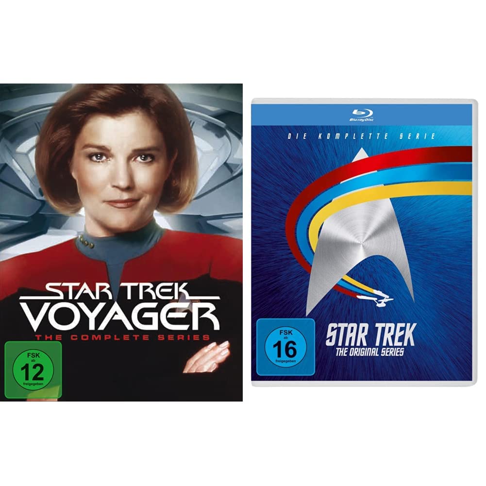 Star Trek - Voyager: Complete Boxset (48 Discs) & STAR TREK: Raumschiff Enterprise Complete Boxset (Replenishment Version) [Blu-ray]