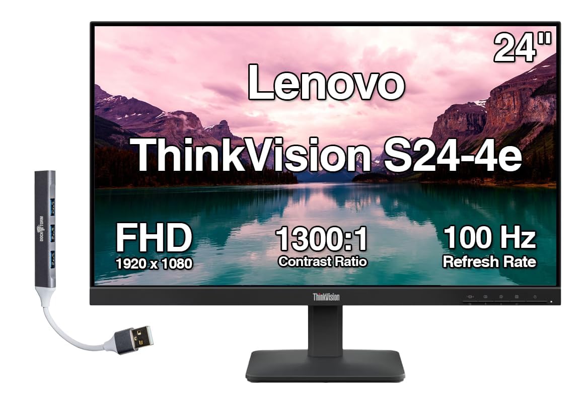 Amazon.co.jp: Lenovo ThinkVision T24-40 24インチ FHD IPSモニター