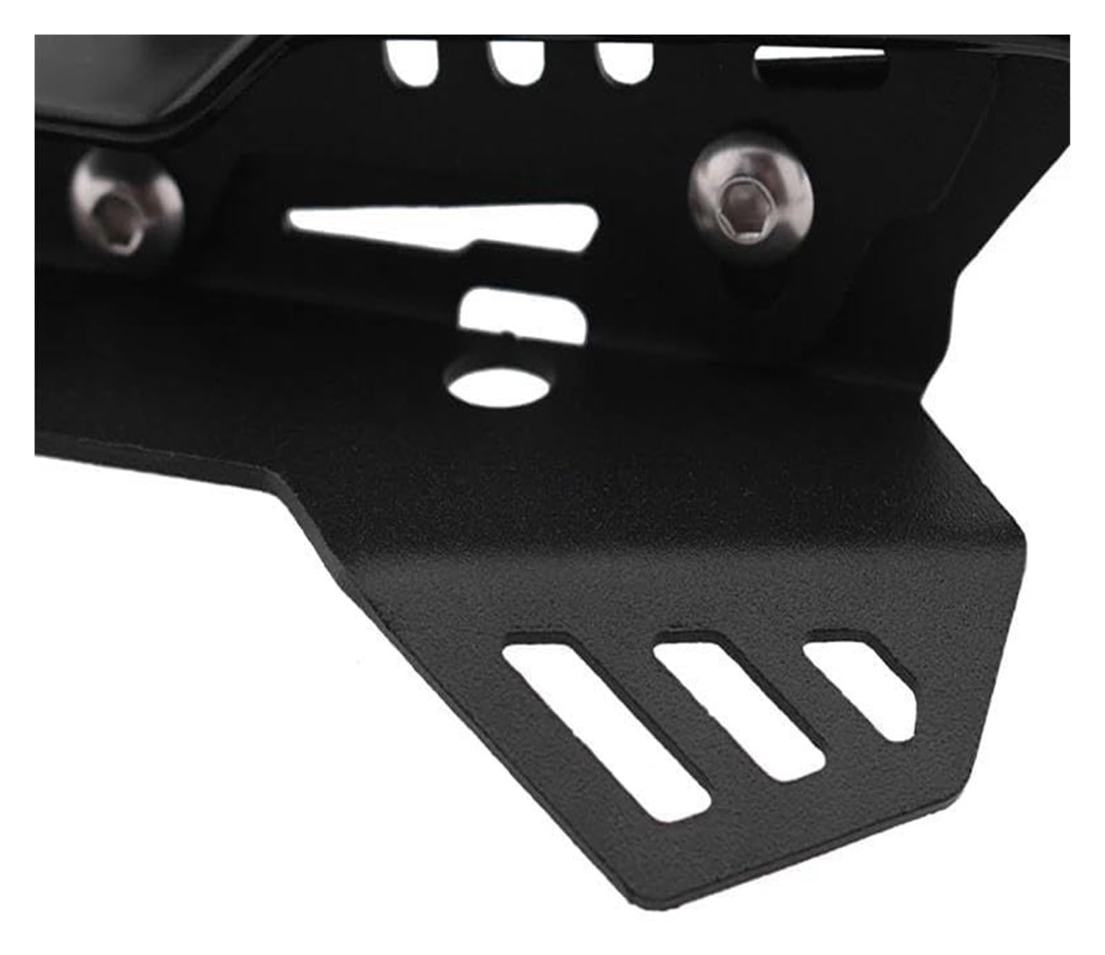 Motorrad Windschild Spoiler Für Y&amaha Für MT-15 Für MT-125 2019 2020 2021 MT-125 Motorradzubehör Windschutzscheibenverlängerungssatz Windschutzscheibe(Schwarz)