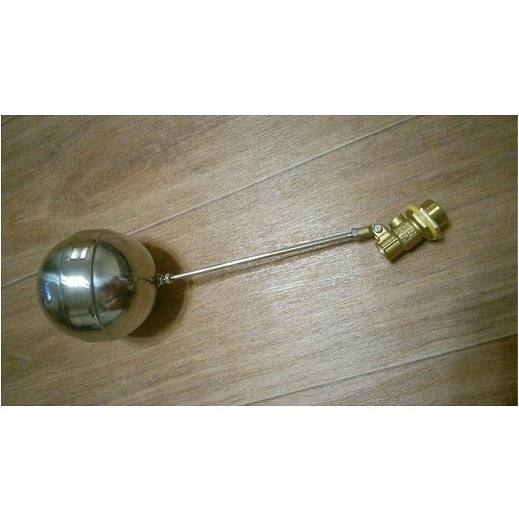 Valvola a sfera galleggiante in acciaio inossidabile, interruttore di controllo automatico del livello dell'acqua, valvola a galleggiante in ottone da 1/2" 3/4" 1",(3/4inch)
