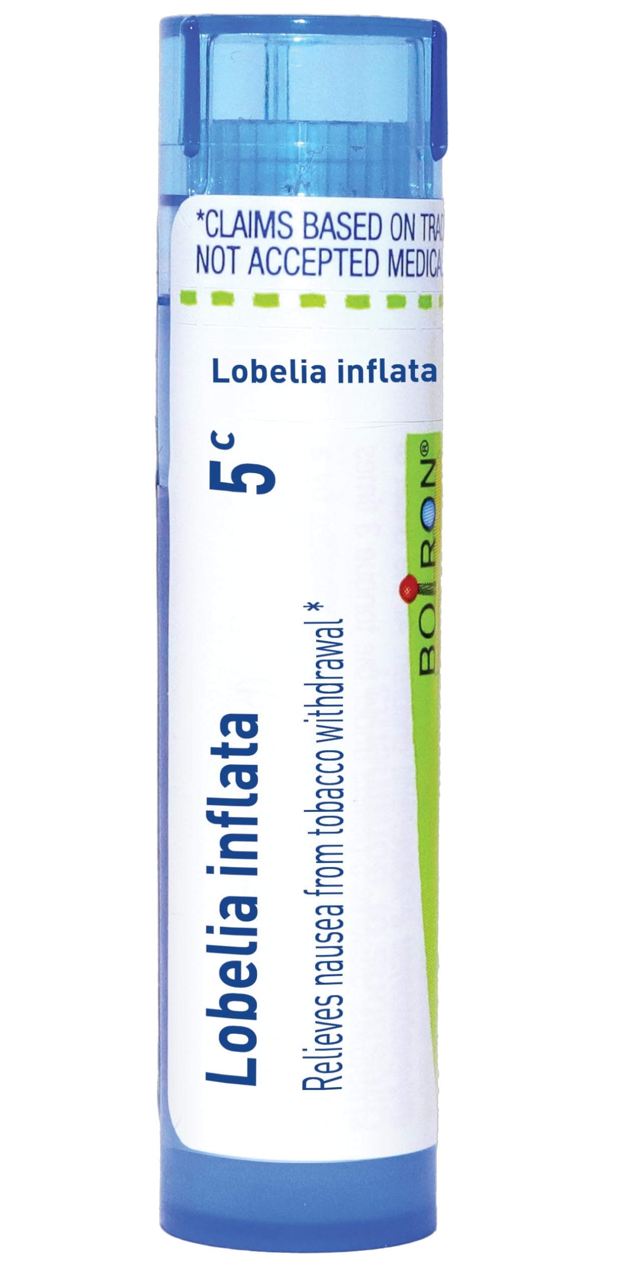 Boiron Lobelia Inflata 5C Md 80 Pellets for Nausea from Tobacco Withdrawal