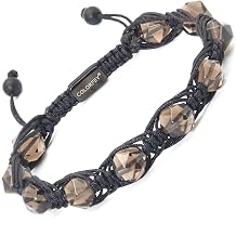 Healing Ice Obsidian Beads Bracelet for Men, Natural Gemstone
