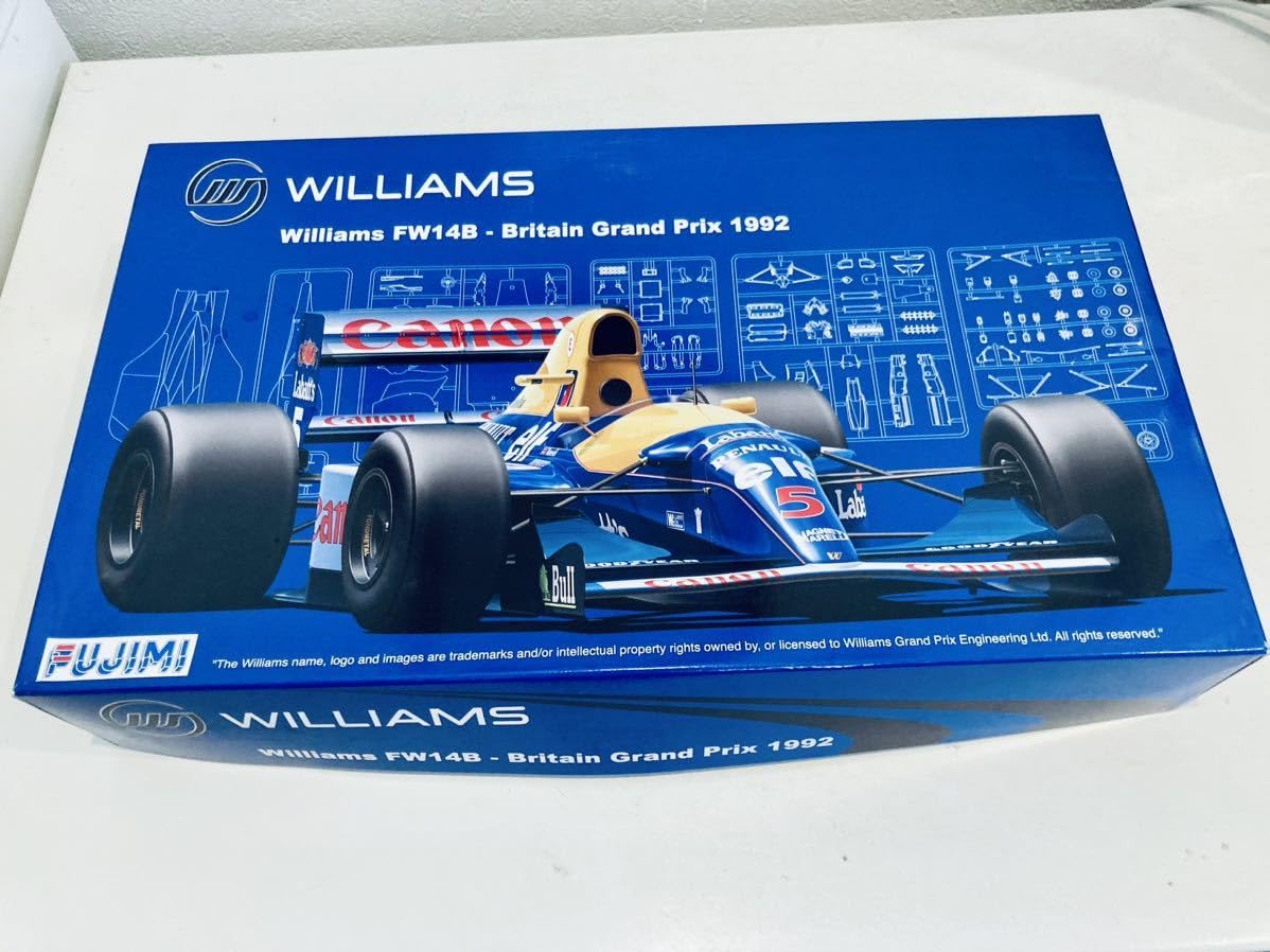 Amazon.co.jp: 【】 1/20 フジミ ウィリアムズ ルノー FW14B British 