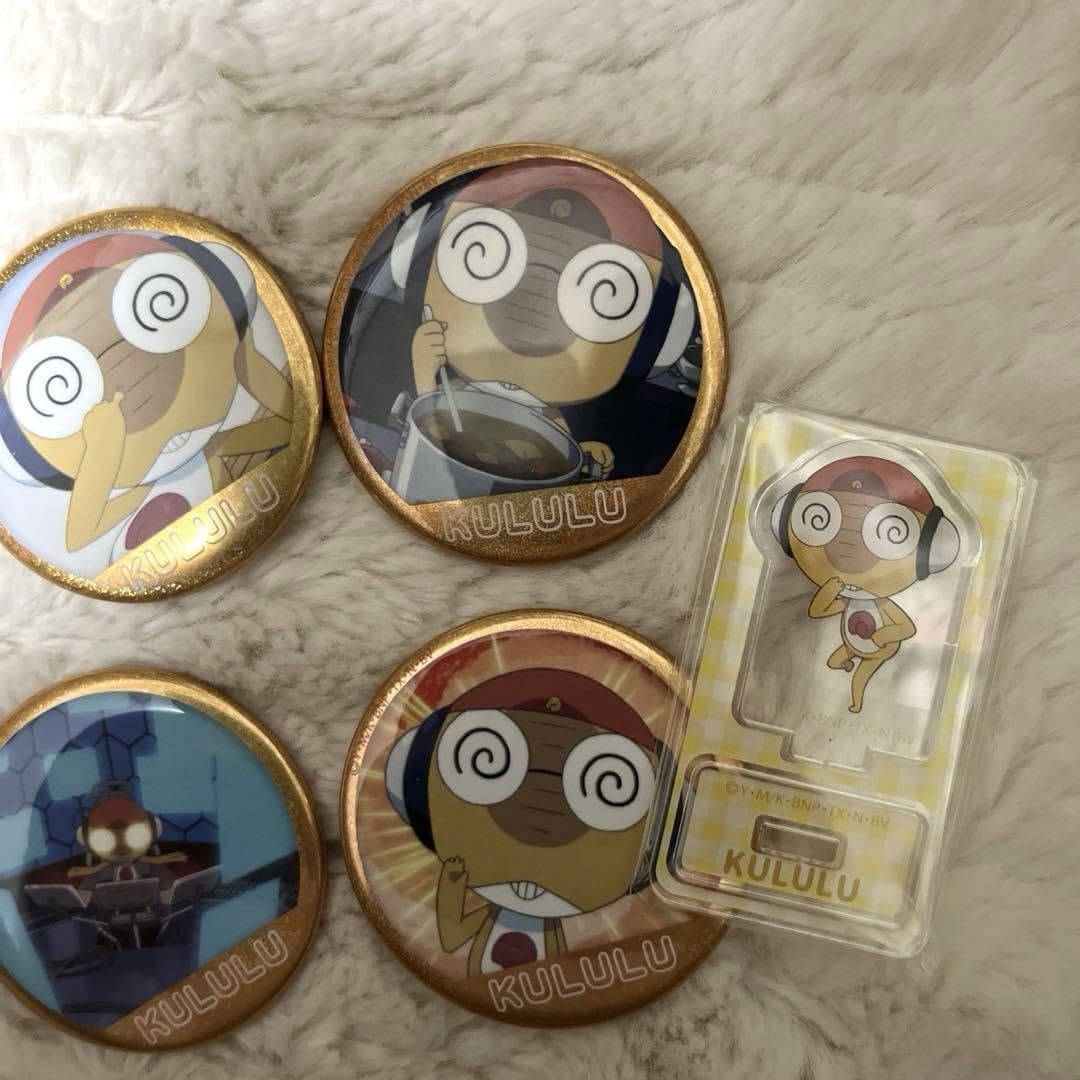 ケロロ軍曹 クルル 缶バッチ グッズ-バッチ】ケロロ軍曹 場面写トレーディング缶バッジ