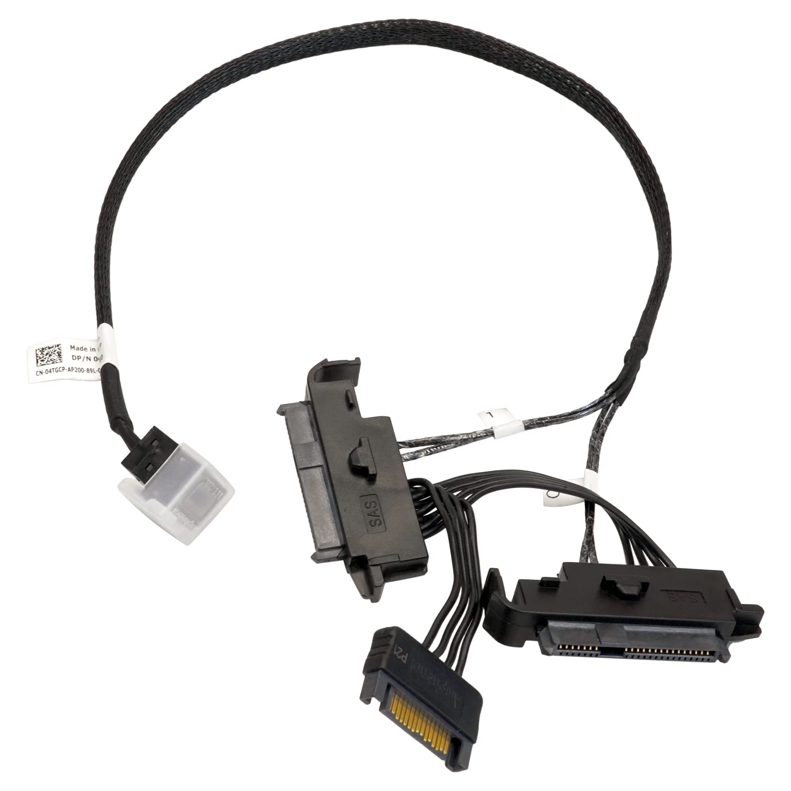 SAS Cable Bay Upgrade SFF8643 to 2X SAS Replacement for Dell Precision 7920 5.25 Flex Bay 04TGCP 4TGCP