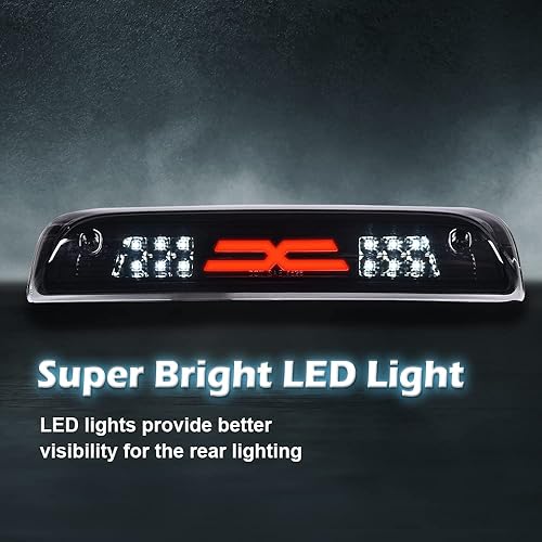 Vista 11 de PIT66 3ª luz de freno compatible con Chevy Silverado 1500 2500 3500 y modelos HD (99-06 silverado/sierra)