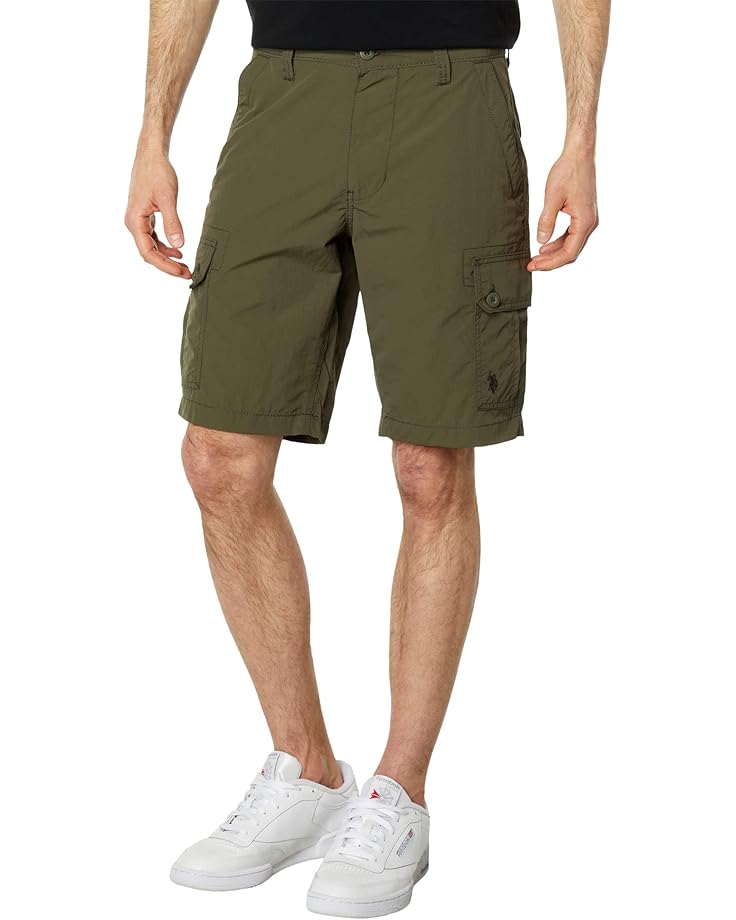 U.S. POLO ASSN. 10.5" Nylon Cargo Shorts - Main View