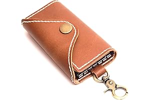 Versatile Leather Wallet with Key Holder