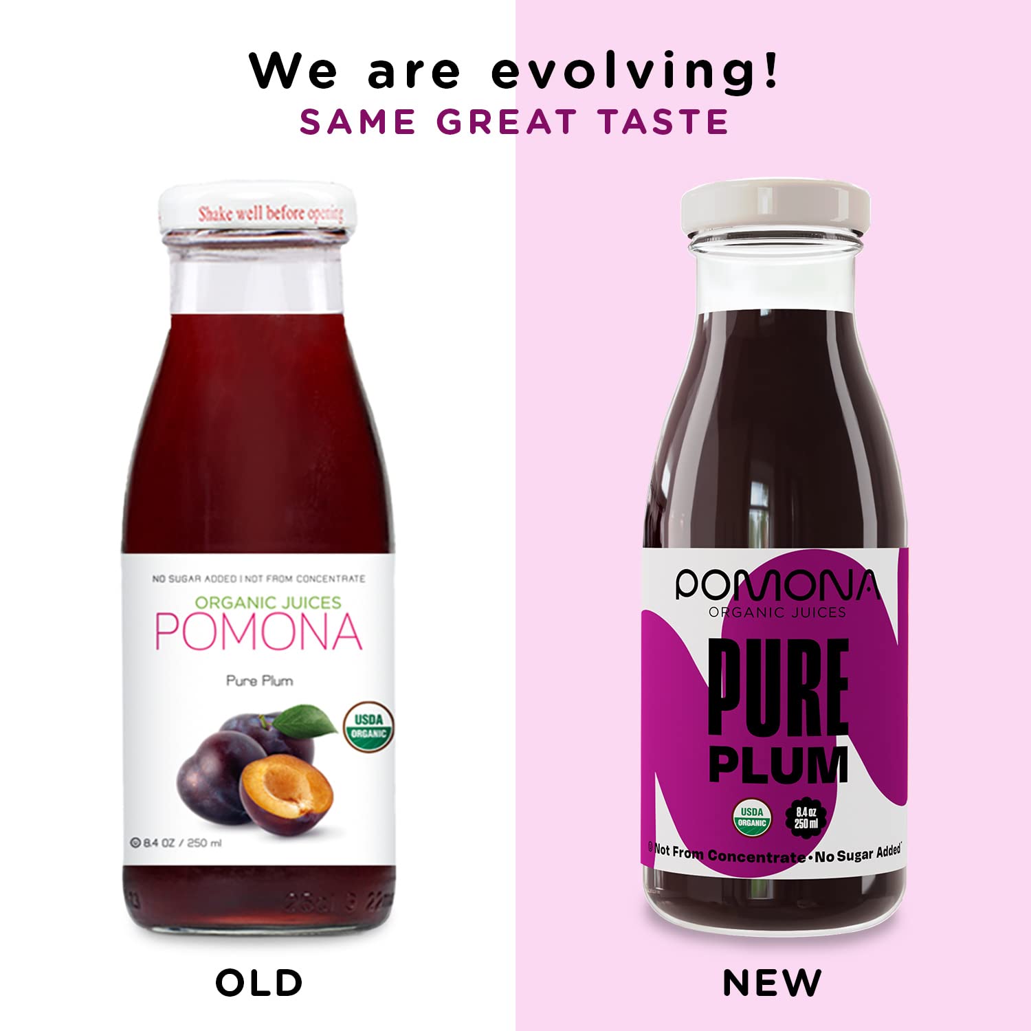 Pomona Organic Plum Juice (Pack of 12), Cold Pressed Kuwait Ubuy