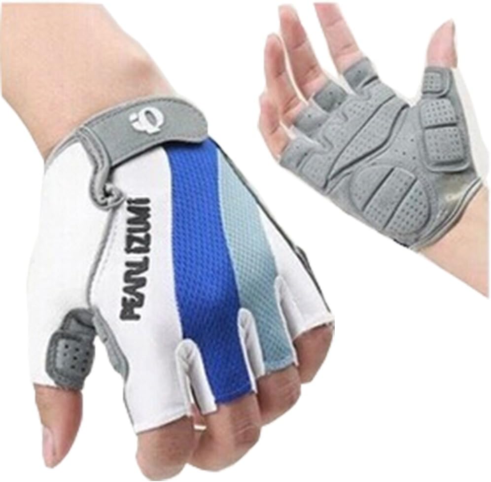 Bike Half Finger Gloves Outdoor Sports Gloves Cycling Short Glove Reflex Gel Bicycling Gloves (XL)