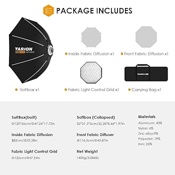 TARION 八角形ソフトボックス 90cm OC-90F/Y31466-A2 Amazon | TARION 八角形ソフトボックス90cm ワンタッチ クイック