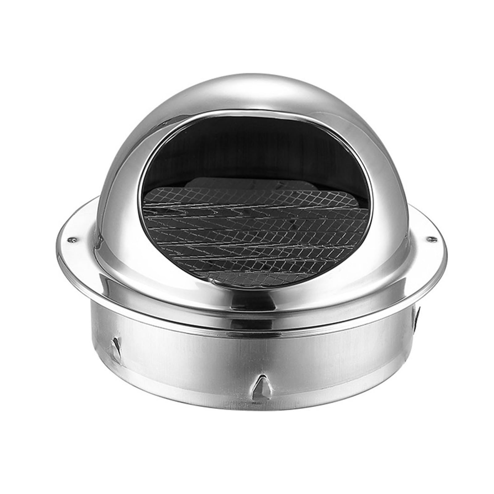 2pcs Wall Ceiling Air Vent Ducting Ventilation Exhaust Grille Cover Waterproof Outlet Heating Cooling Vents Cap for Ventilation(200MM)