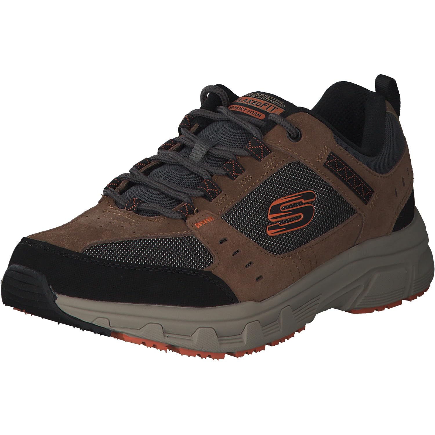Skechers Men's Oak Canyon Lightweight Trainer - Ske28017 / 312 746 - Tan Leather/Textile Size 7