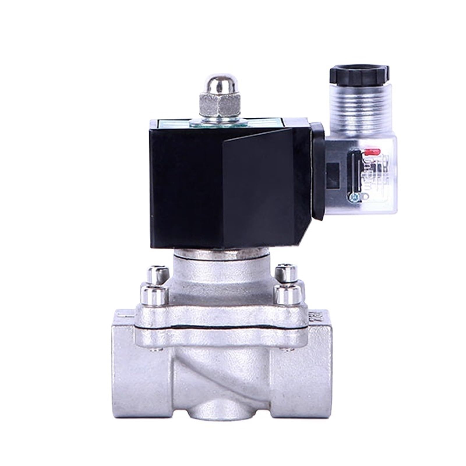 Électrovanne en acier inoxydable 3/4 NPT 24V, la performance industrielle haute température