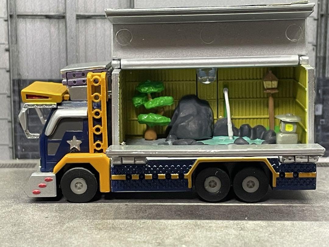 Amazon.co.jp: カプセル爆走トラッカー15#デラックス-B 温泉野郎 レア