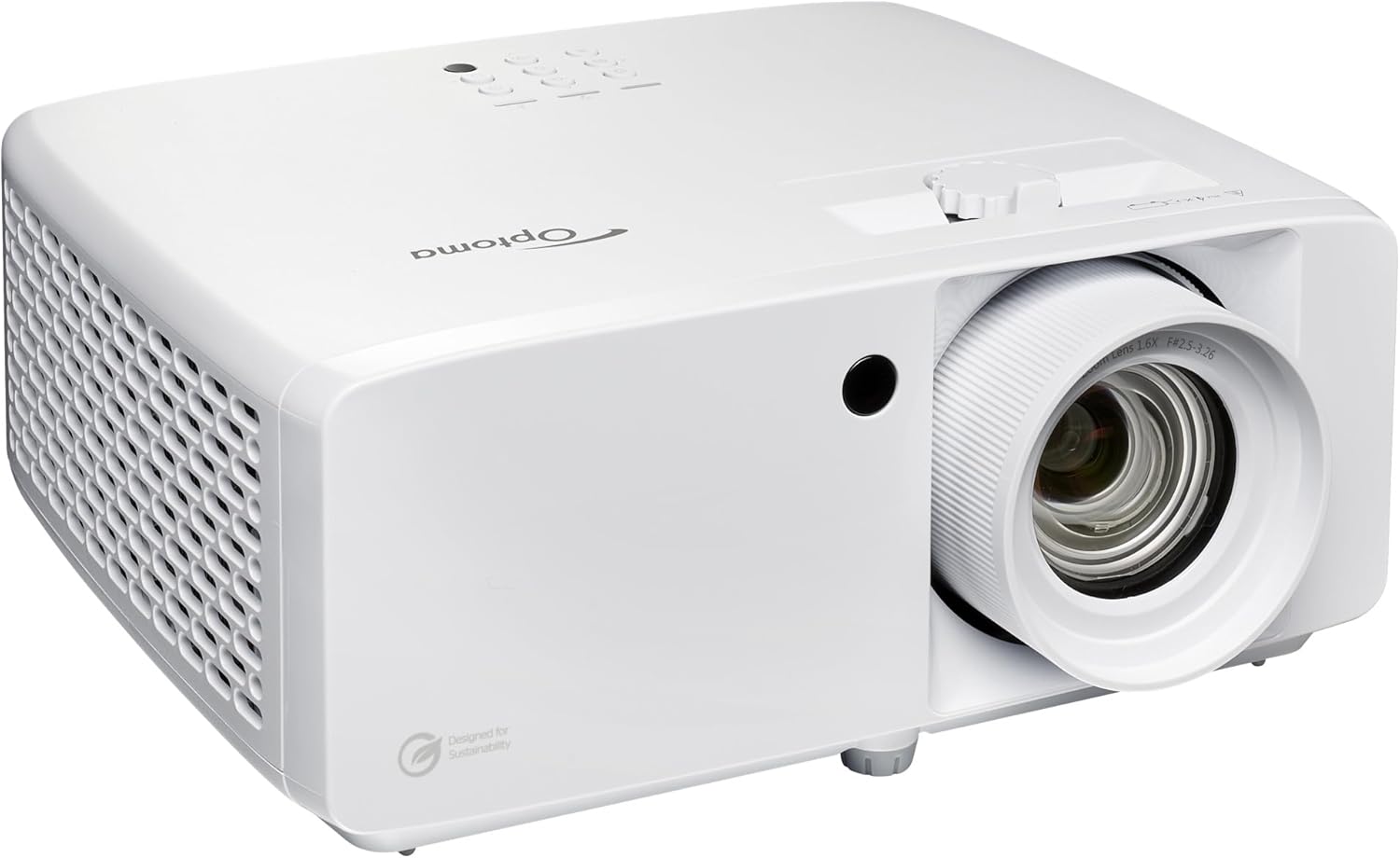 Optoma ZH551 - 1080p Full HD, 5600 Lumens, Laser, IP6X Dust Resistant, DuraCore 30,000 Hour Maintenance-Free, Miracast Wireless Screen Sharing Projector