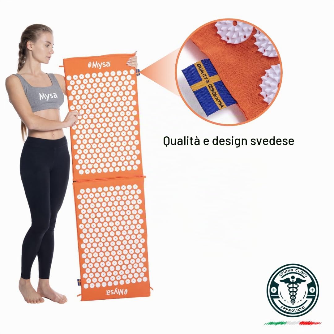 MAGNETIC MYSA XXL: IL PIU’ GRANDE TAPPETINO D’ AGOPRESSIONE E MAGNETOTERAPIA AL MONDO: 150 CM! 100% TOTAL BODY: 13.860 PUNTE + 32 BIOMAGNETI! DISP. MED DETRAIBILE|CLINICAM. TESTATO +SACCHE/TUTORIAL