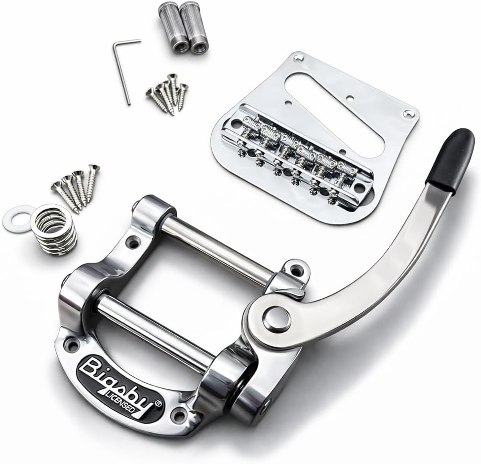 Bigsby B50 Licensed Vibrato Plus GTI Telecaster Style Conversion Kit – Chrome - BIGSBYKITC
