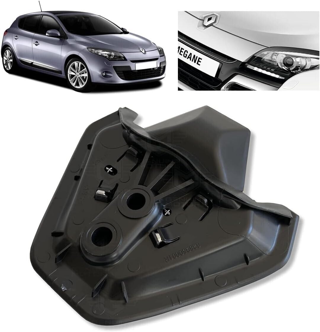 Emblema de diamante para la parrilla frontal Megane MK3 Fase I 628900021R