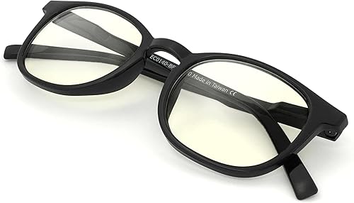 Miniatura 1 de J+S Vision Blue Light Blocking Glasses  Computer GamingWorking Glasses for Women Men  Anti Eyestrain Glare  Hua Frame