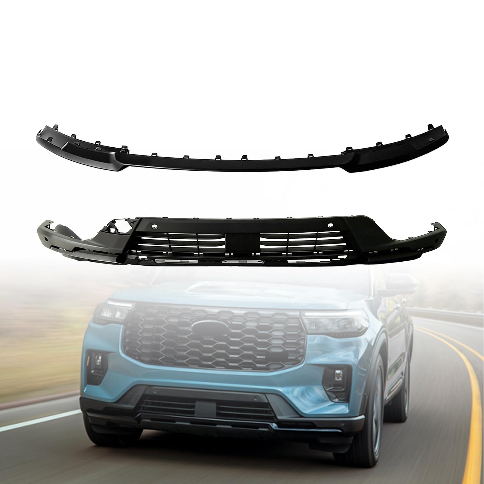 Amazon.com: Front Bumper Lower Grille with Trim Panel for 2025