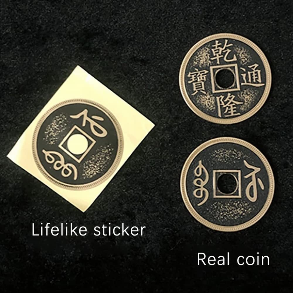 ZQION PCC Trio por Oliver Magic Classic CSB Moneda Set Cerca Trucos de Magia Monedas Magia Trucos Magia Moneda Producción Desapareciendo