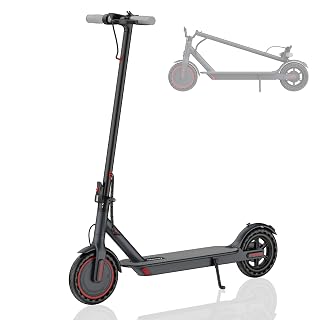 Electric Scooter for Adults - 350W/500W Motor, 8.5"/10" Solid Tire, Top Speed 19 MPH, Max 16-22 Miles Ranges, Load 265LBS, Aluminum Alloy Frame Foldable Commuting Escooter for Adults & Teens - Amazon product rated Grade A