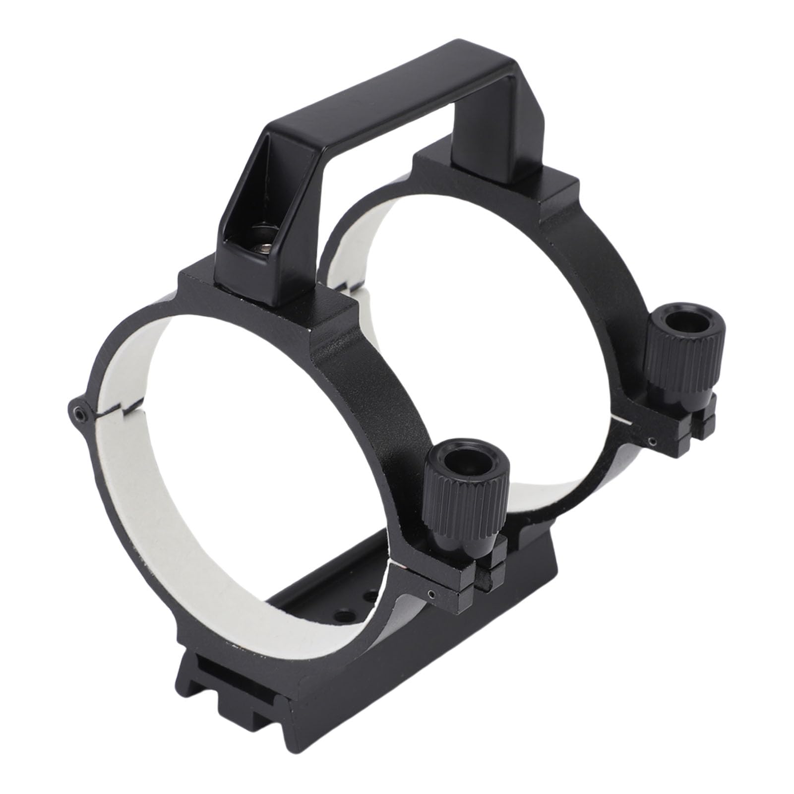 Anillo de Tubo de Telescopio Abrazadera de Aluminio Versátil para Tubos de Telescopio de 80-90 Mm Protege el Tubo Ideal para Observación Al Aire Libre