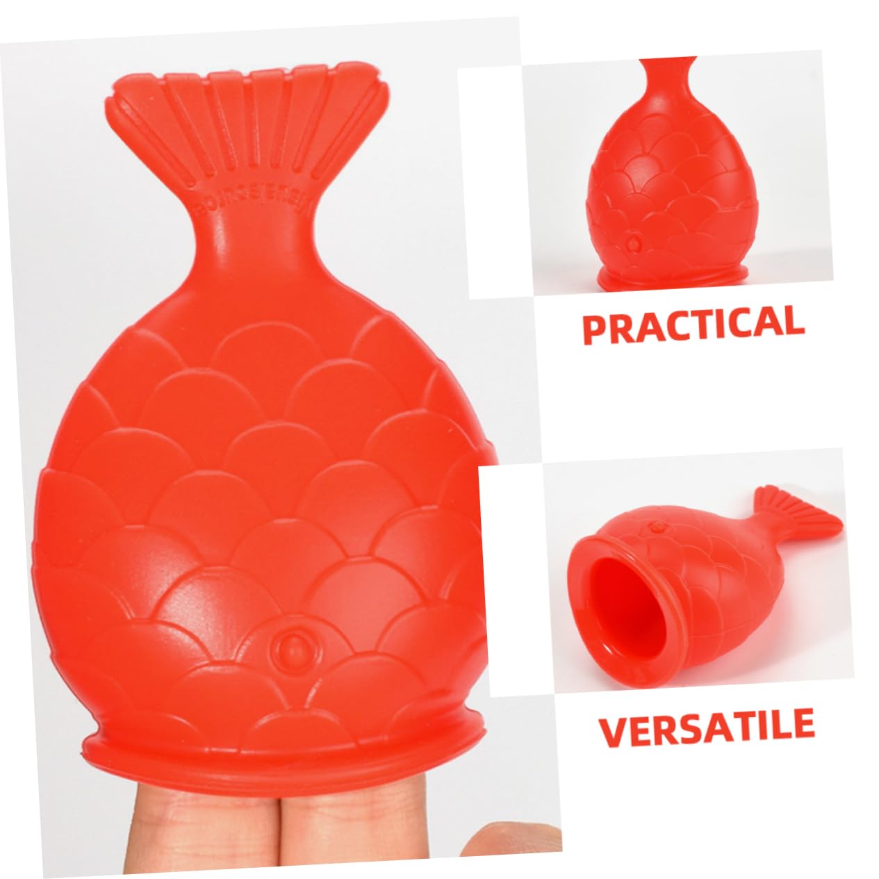 Didiseaon 4 Strumenti Per Rimpolpare Le Labbra Per Le Donne Dispositivo Per Labbra A Forma Di Pesce in Silicone Sicuro Da Usare
