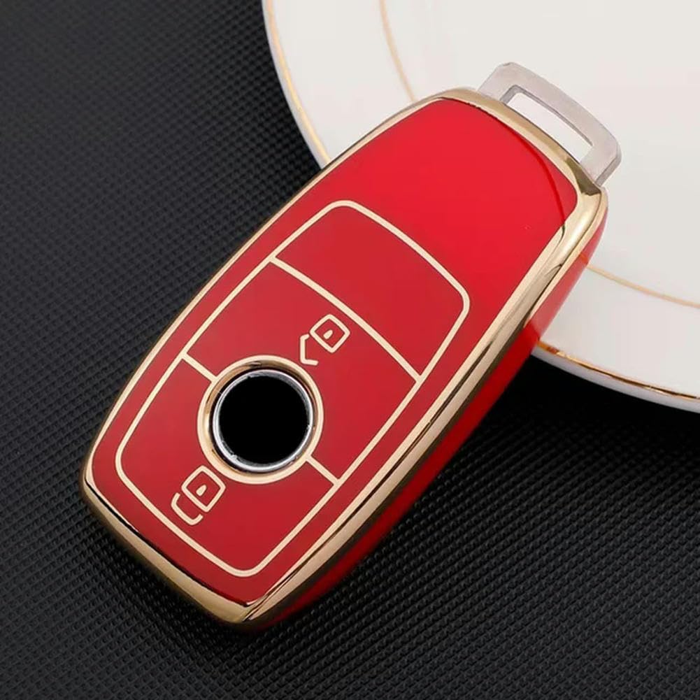2 Buttons TPU Car Remote Key Case Cover Shell for Mercedes Benz A C E S G Class GLC CLE CLA W177 W205 W213 W222 X167 AMG