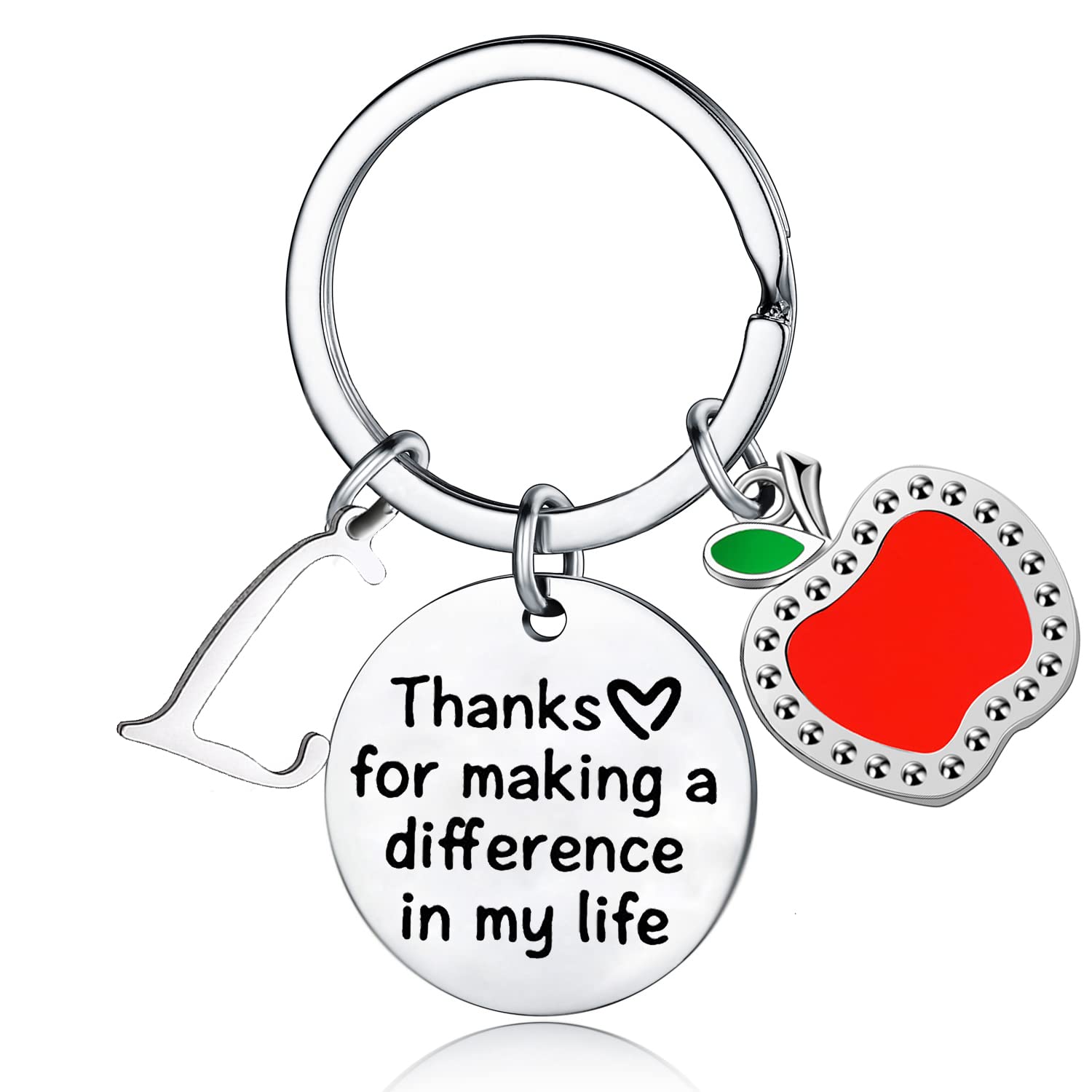 YEEQIN Teacher Appreciation Gifts Personlized Teacher Gifts Teachers Day Gifts Teacher Keychain Thank You Gifts For Teachers