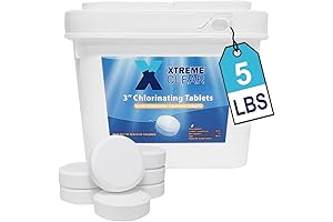 XtremeClear 3-Inch Stabilized Chlorine Tablets - Keep Your Pool Pristine and Refreshing