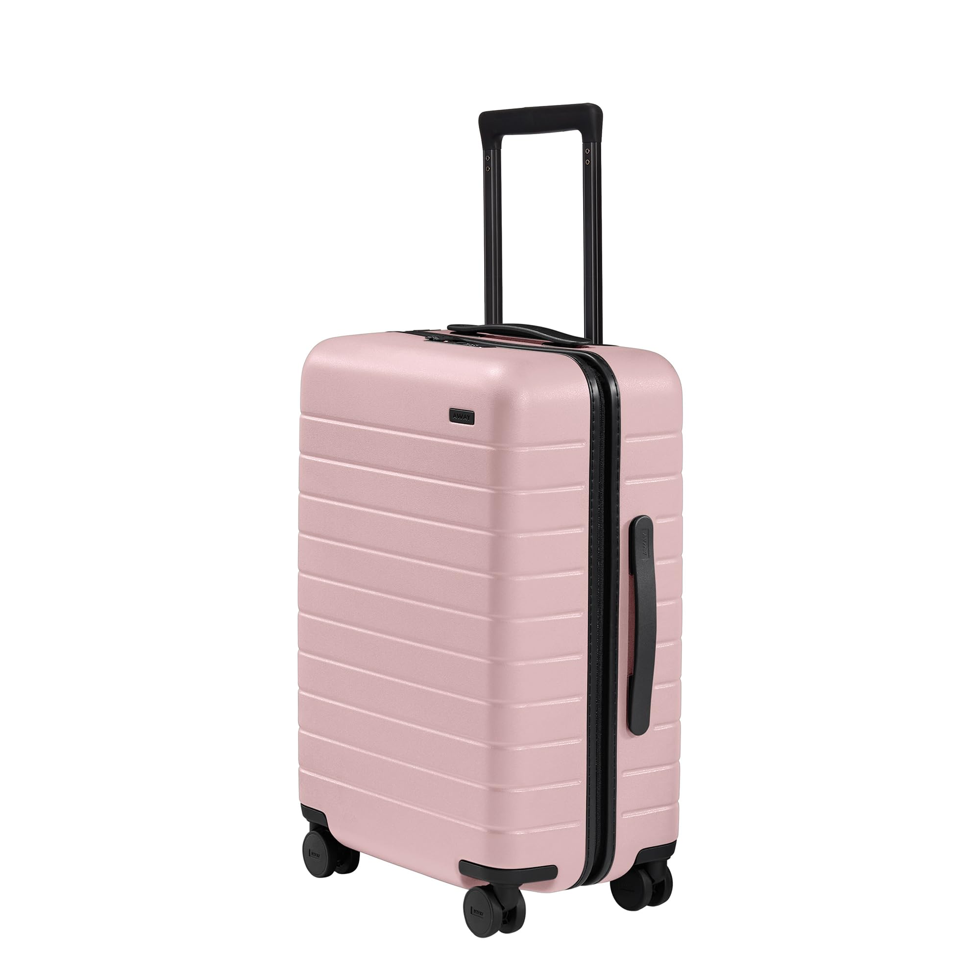 Away Carry-On Luggage, Lightweight Hardside Suitcase with Spinner Wheels, 22 Inch Airline Approved, TSA Lock, Blush Pink