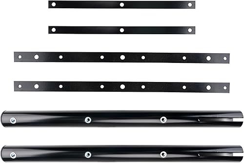 Miniatura 6 de SIZZER Protectores de plástico de 24 x 24 pulgadas para remolque universal de tractor, semirremolque, kit de carcasa trasera de plástico, soporte de