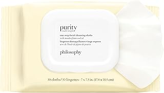 Sponsored Ad - philosophy purity made simple one-step facial cleansing cloths