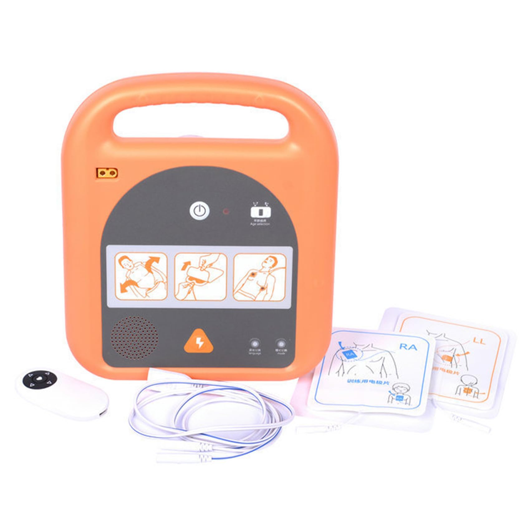 Amazon.co.jp: AEDトレーナーセット 練習/教育目的 ポータブル