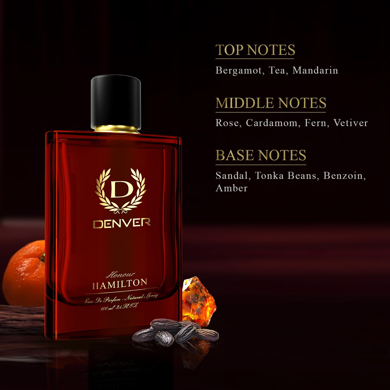 Denver Caliber & Honour Perfume For Men- 100 ML Each, Pack of 2|Long Lasting Perfume| Eau de Parfum - Image 5 thumbnail