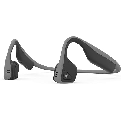 AfterShokz Titanium Bone Conduction Wireless Bluetooth Headphones, Slate Grey