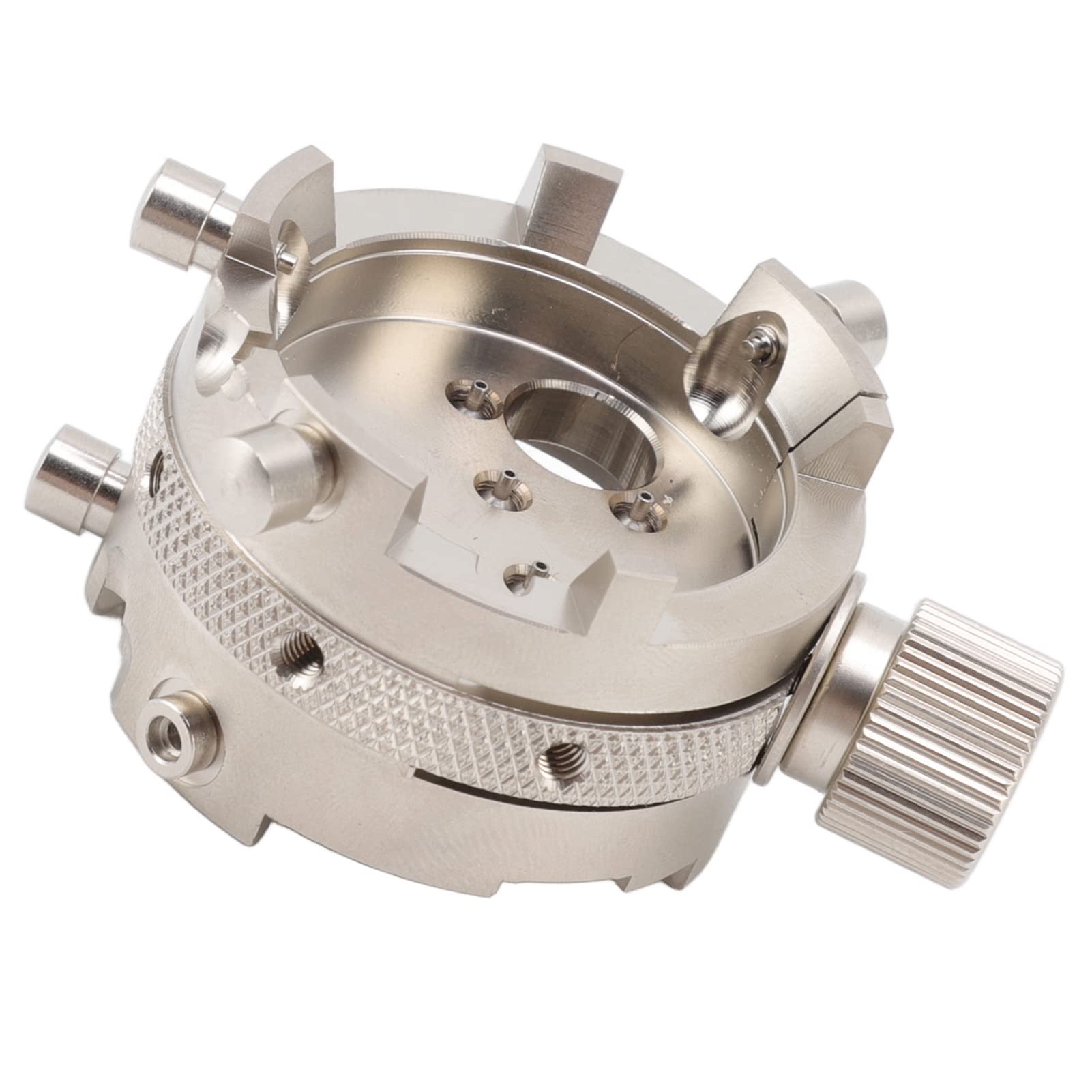 Base de movimiento de reloj, base de movimiento de reparación estable, herramienta de ajuste de fijación de acero inoxidable, soporte de movimiento de reloj de acero, herramienta de reparación de