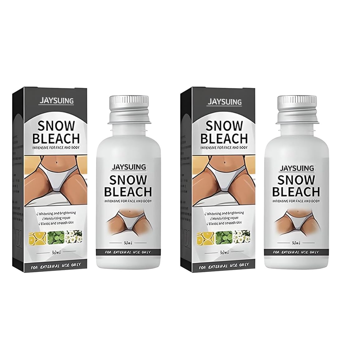Kudh Products Snow Bleach Cream | Advanced Skin Lightening Formula for Bright and Radiant Skin for Women -(Pack of 2)