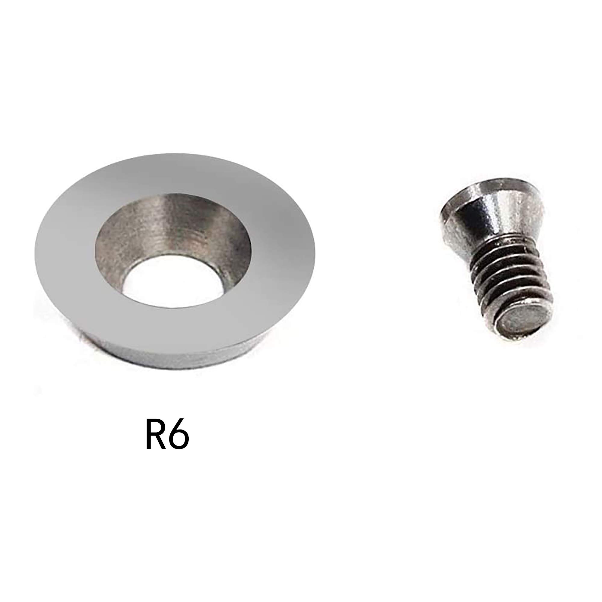 Utensili per Tornio Legno Utensile con Punta per Tornio a Collo di Cigno più Cavo con Inserto in Metallo Duro Rotondo da 12 Mm per Hobbista del Legno O Fai-da-Te
