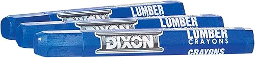 Miniatura 3 de Dixon Crayones industriales de madera, azul, 12 unidades