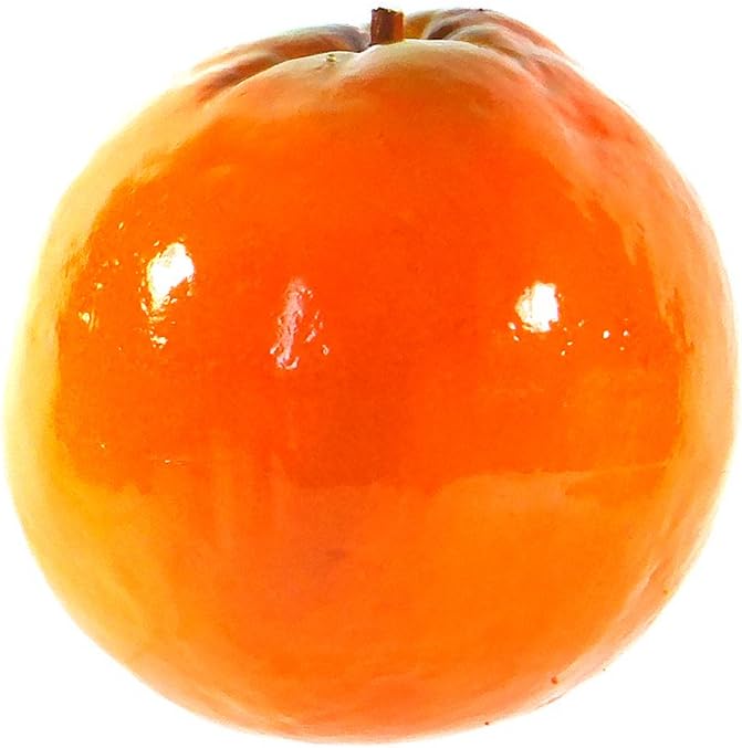 6pc Artificial Orange Large Oranges - Plastic Citrus Fruit - Six Pieces