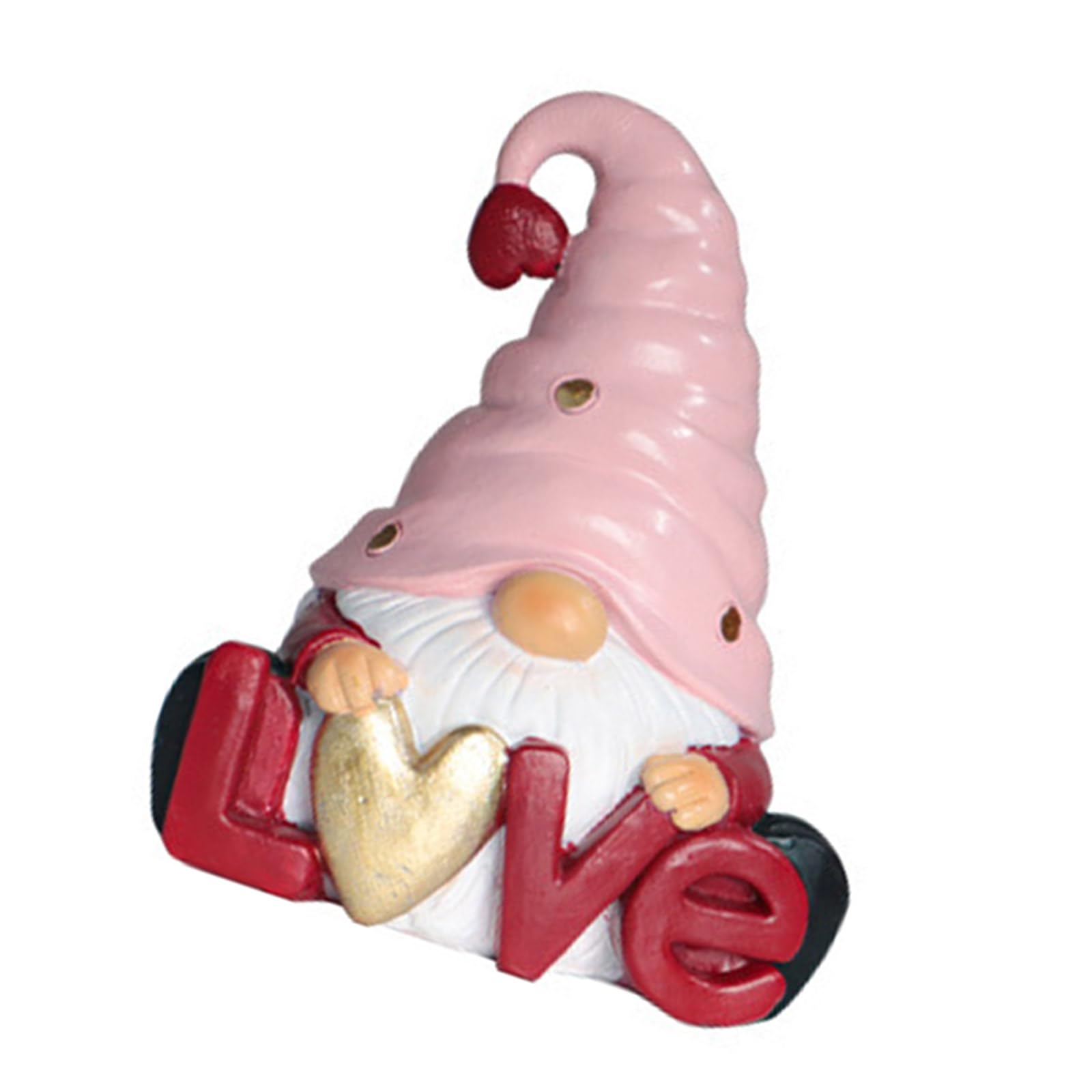 OSNIYAW Dwarf Figurine Valentines Day Bedroom Living Room Decoration Resin Centerpieces Anniversary Present Couple Gift
