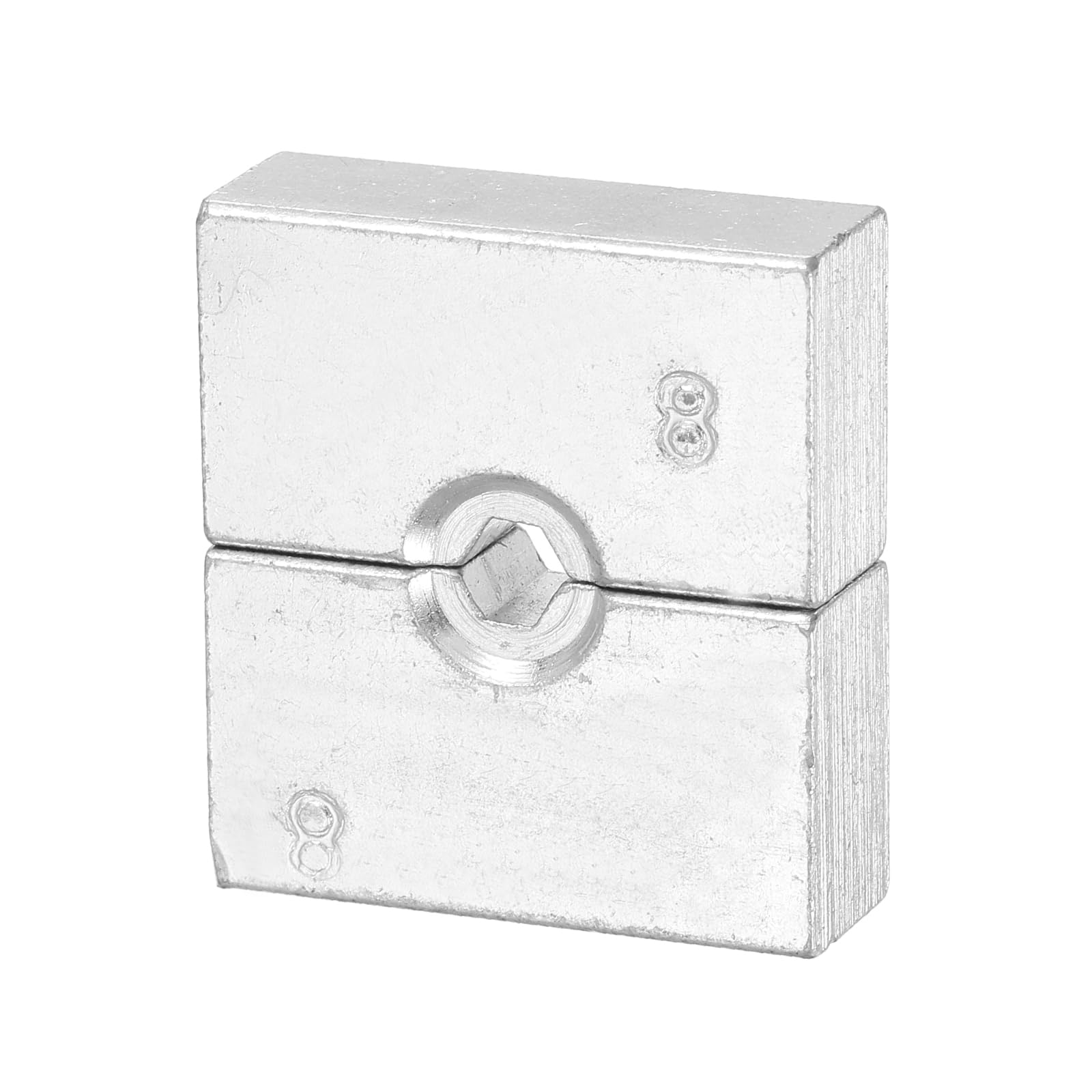 sourcing map Hydraulic Crimping Die 8AWG 8mm 8 Ton Hexagon Crimper Replacement Dies for YQK-120 Electrical Wire Terminal Crimper Tool Steel Cable